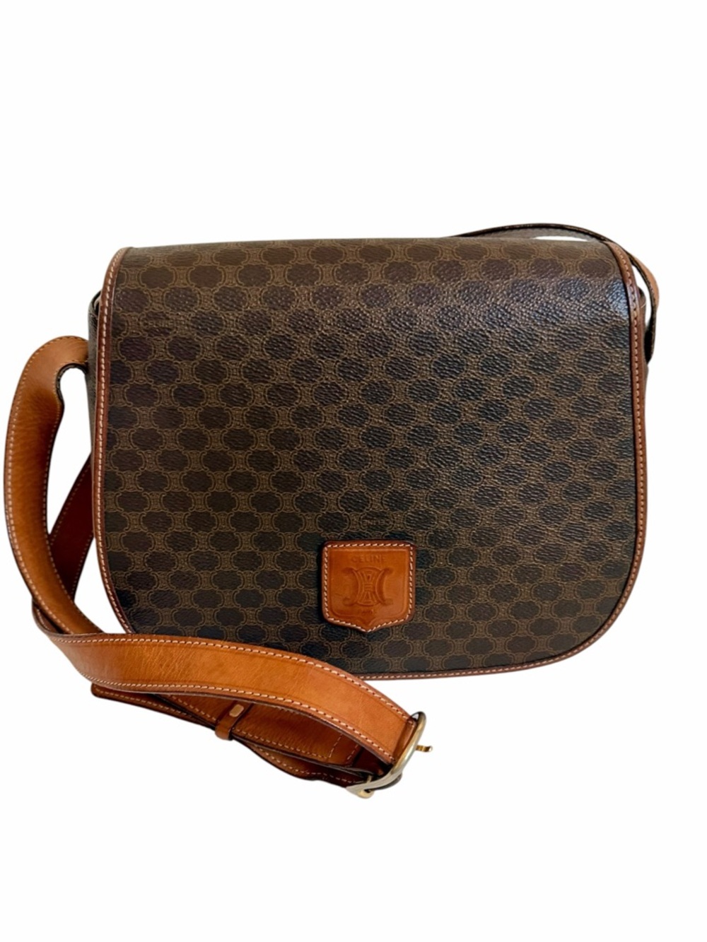 👜 Celine Macadam Canvas Crossbody